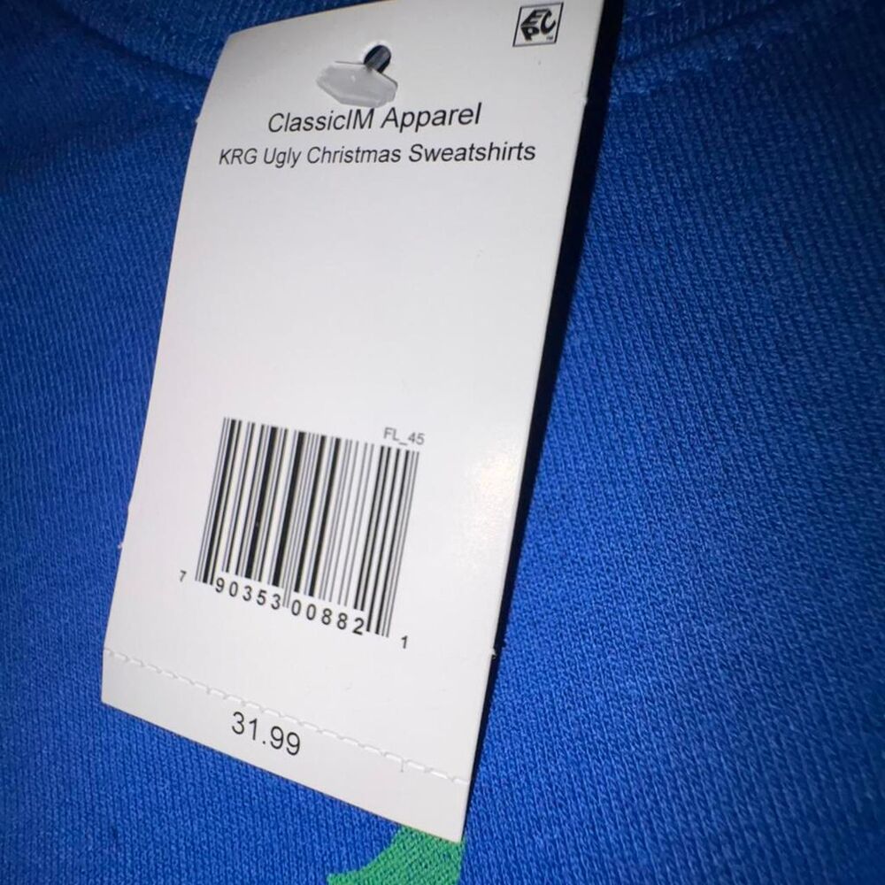 Unbranded Men's Blue Sweatshirt - Picture 4 of 5